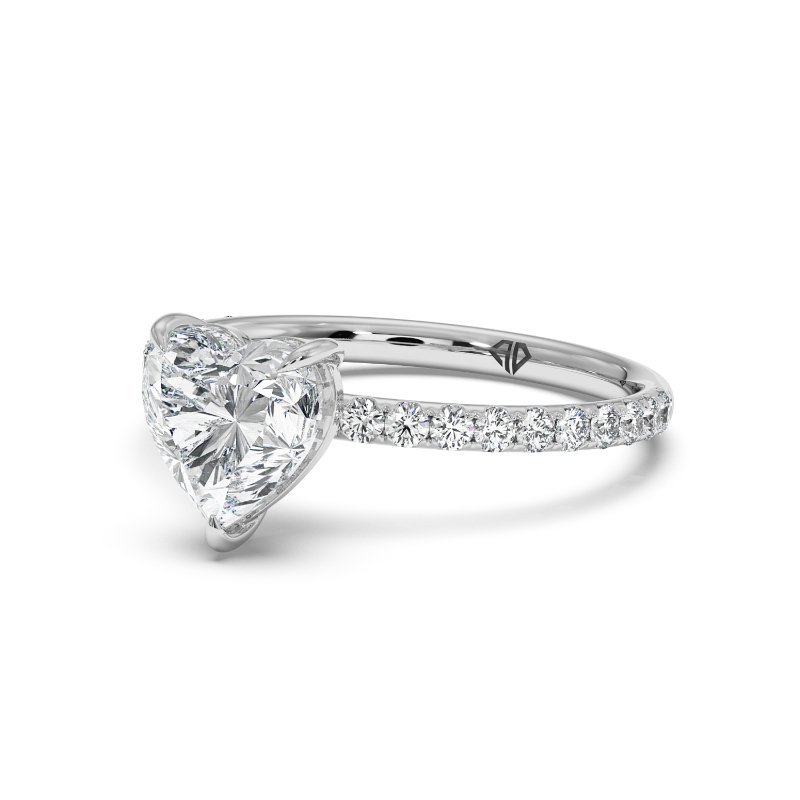 18K White Gold Auriella Engagement Ring