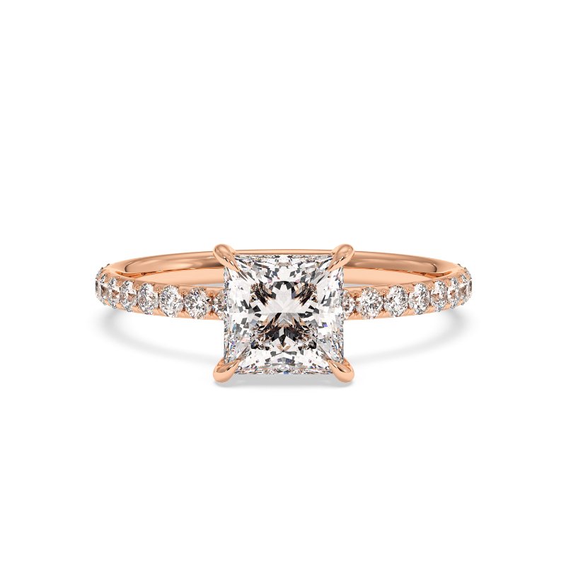 18K White Gold Auriella Engagement Ring