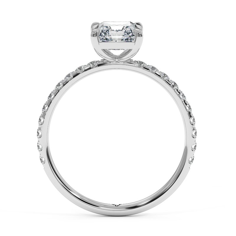 18K White Gold Auriella Engagement Ring