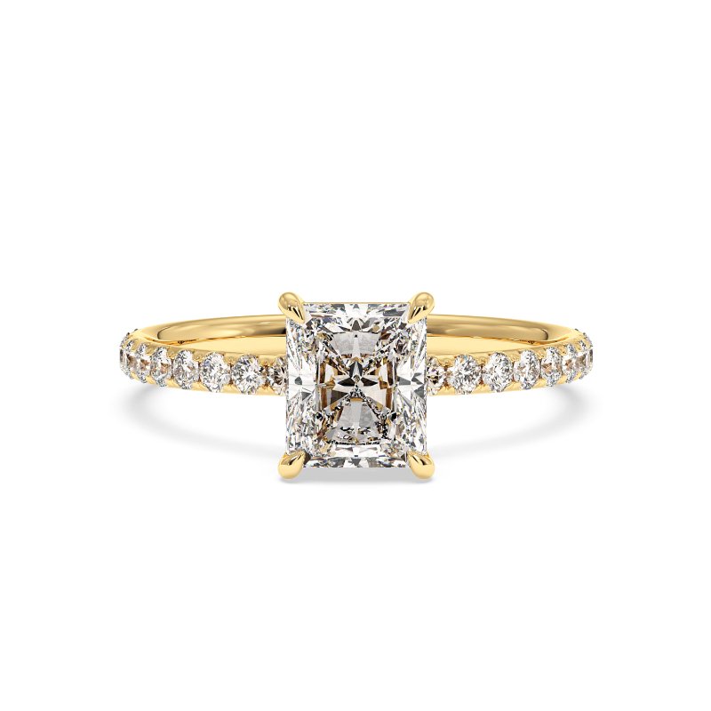 18K White Gold Auriella Engagement Ring