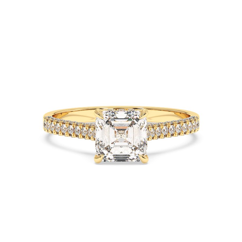 18K White Gold Thea Engagement Ring
