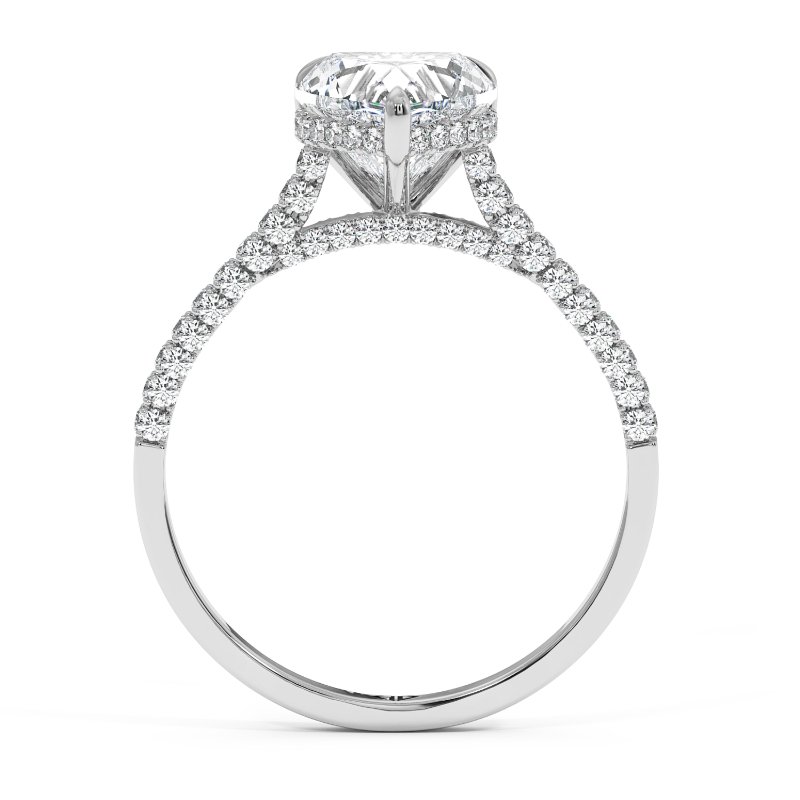 18K White Gold Thea Engagement Ring