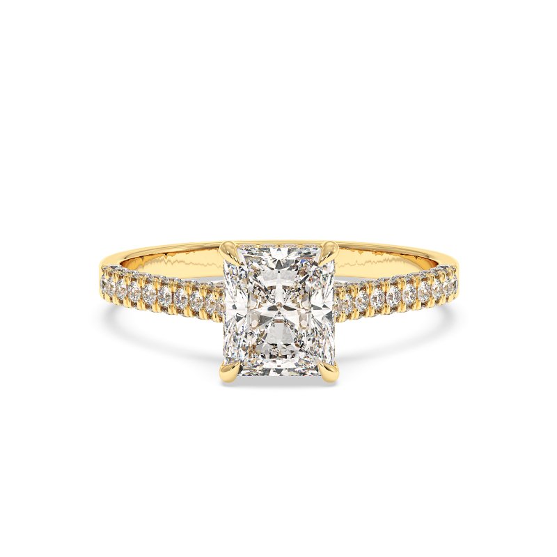 18K White Gold Thea Engagement Ring