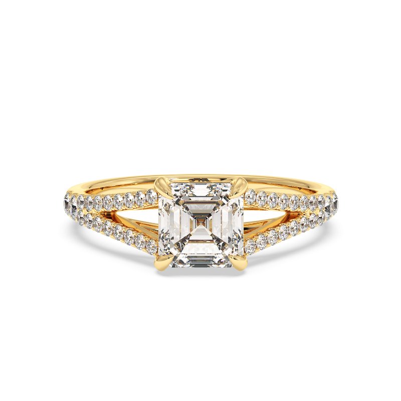 18K Yellow Gold Felicity Engagement Ring