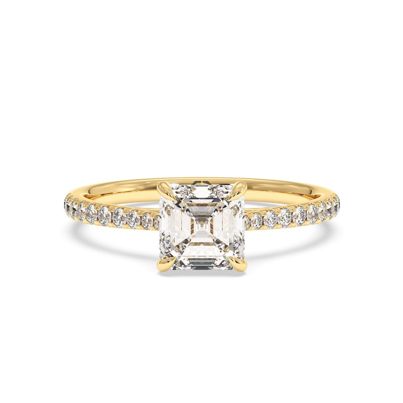 18K White Gold Avalyn Engagement Ring