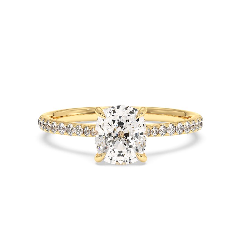18K White Gold Avalyn Engagement Ring