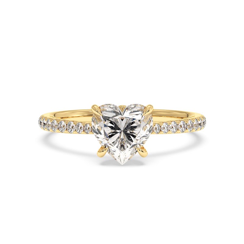 18K White Gold Avalyn Engagement Ring