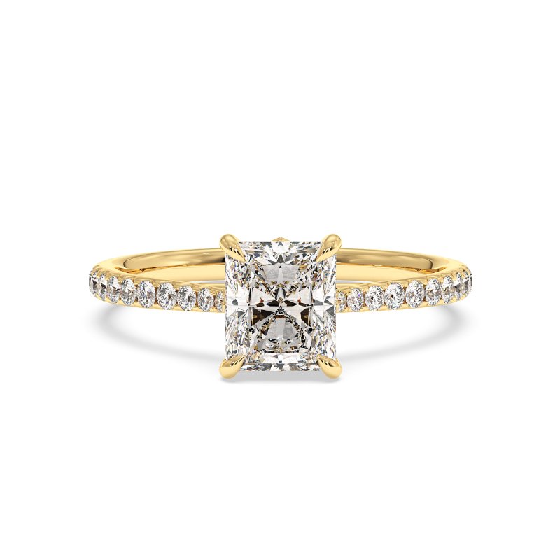 18K White Gold Avalyn Engagement Ring