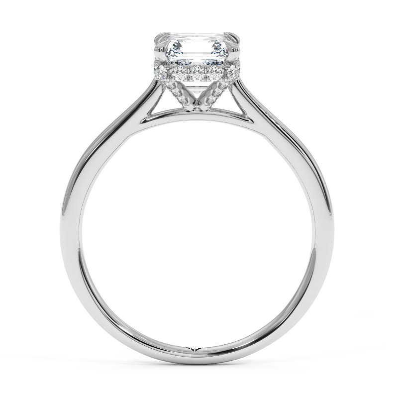18K White Gold Aaliyah Engagement Ring