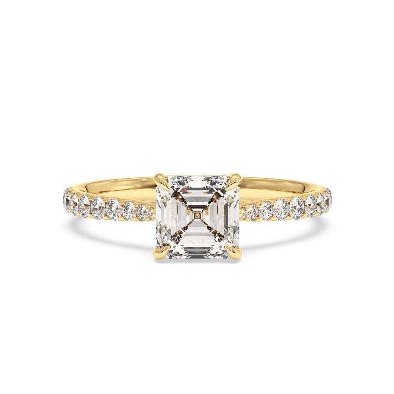 18K White Gold Juliette Engagement Ring