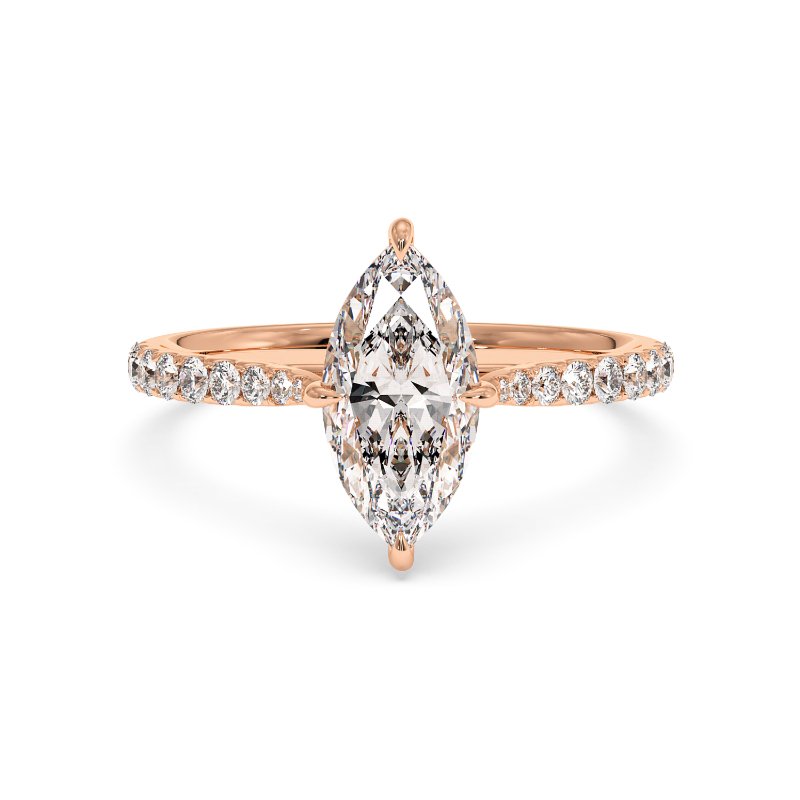18K White Gold Juliette Engagement Ring