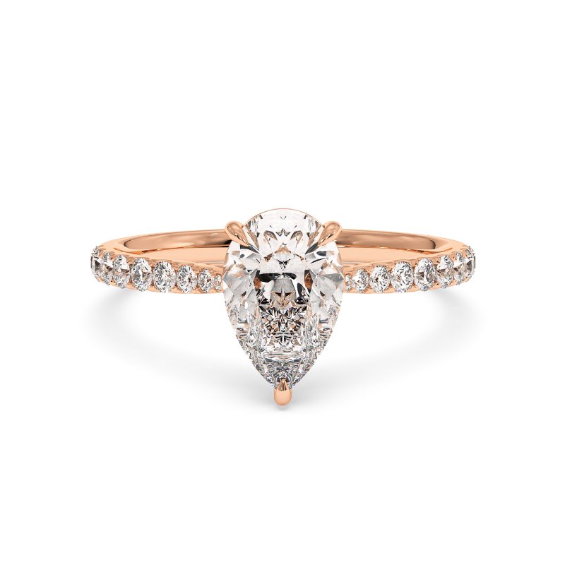 18K White Gold Juliette Engagement Ring