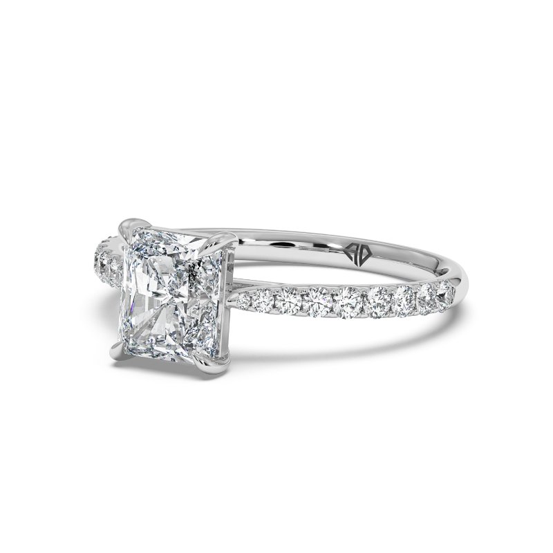 18K White Gold Juliette Engagement Ring