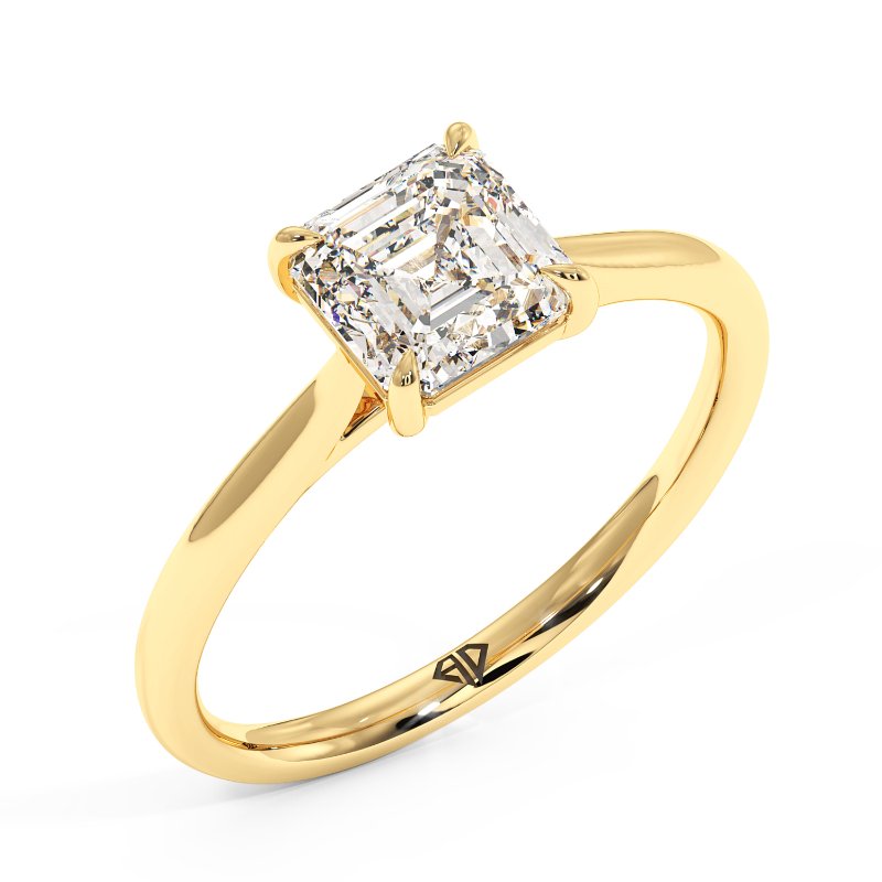 18K Yellow Gold Adeline Engagement Ring