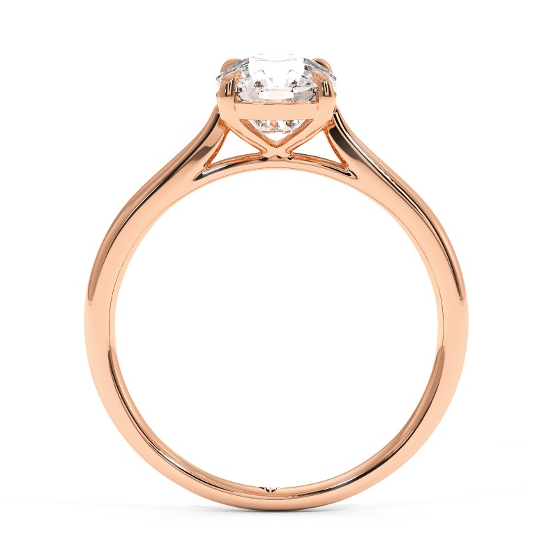 18K Rose Gold Adeline Engagement Ring