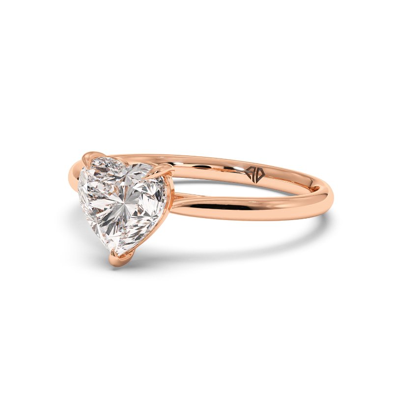 18K Rose Gold Adeline Engagement Ring