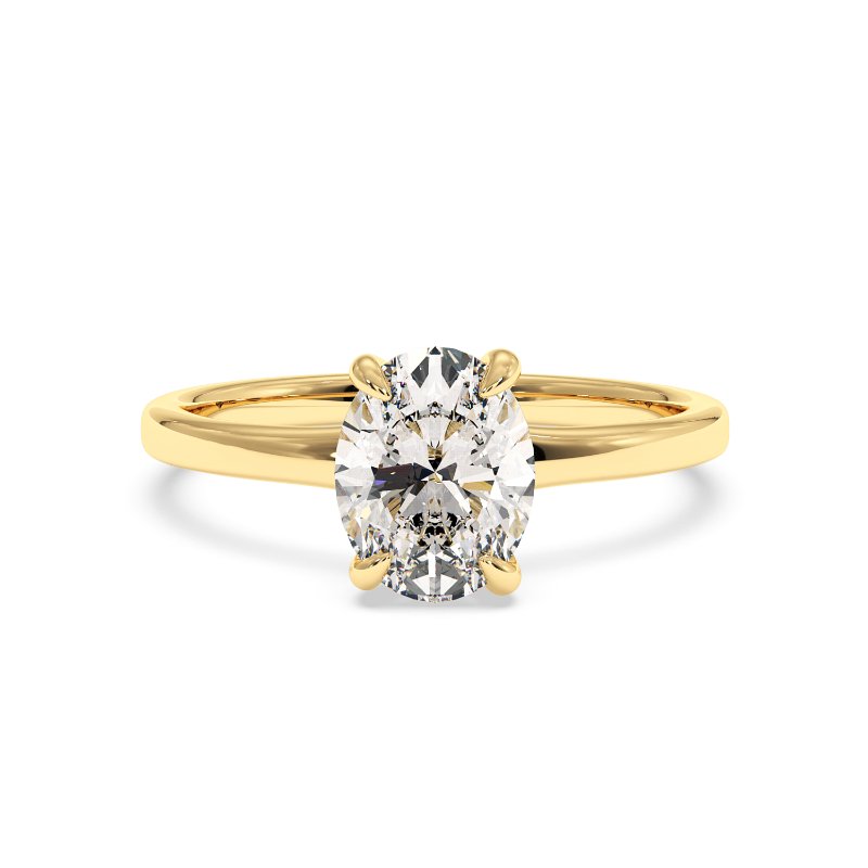 18K White Gold Yasmine Engagement Ring