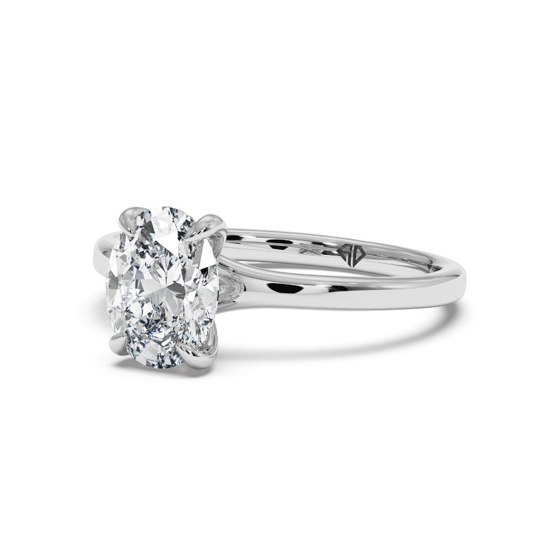 18K White Gold Yasmine Engagement Ring