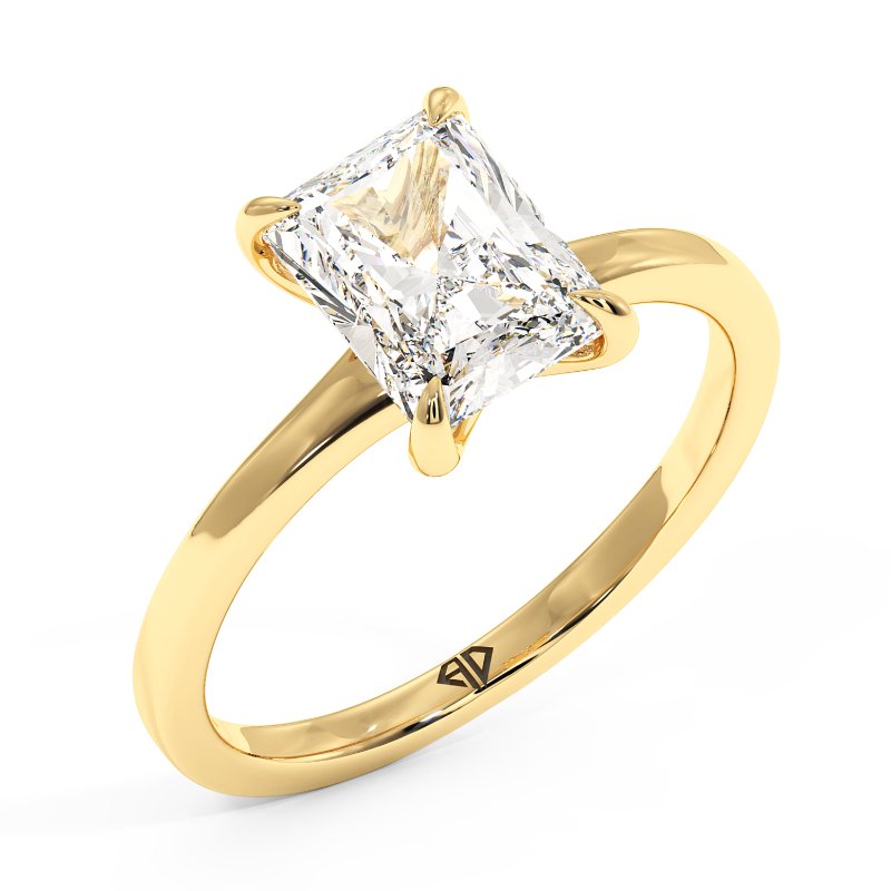 18K Yellow Gold Yasmine Engagement Ring
