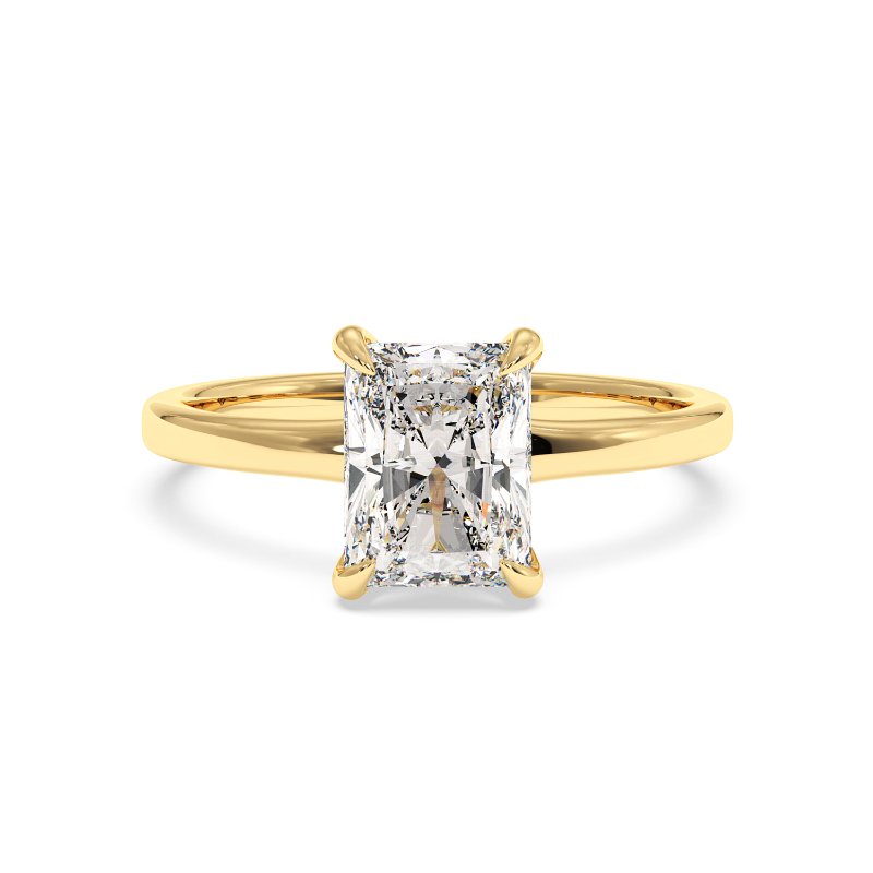 18K White Gold Yasmine Engagement Ring