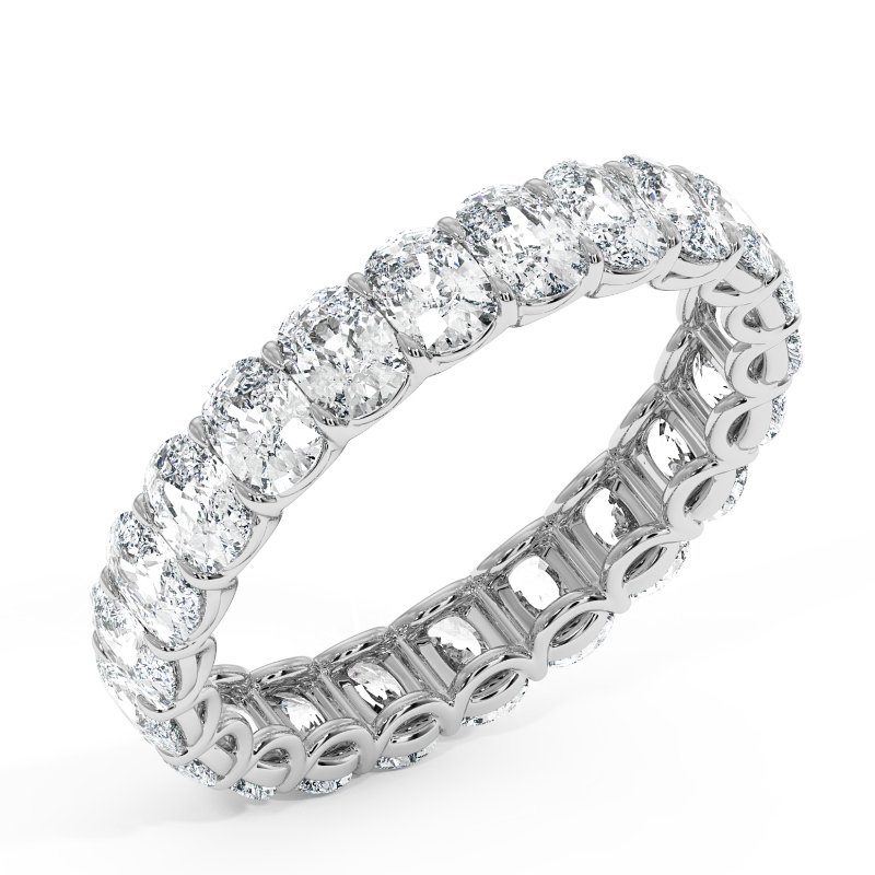 18K White Gold Naya Eternity Band