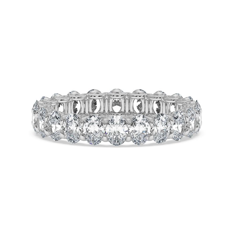 18K White Gold Naya Eternity Band