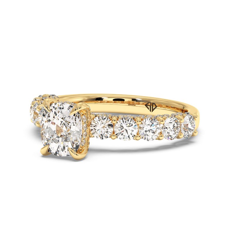 18K Yellow Gold Elara Engagement Ring