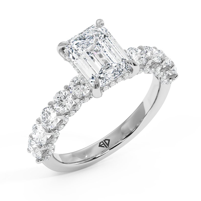 Platinum Elara Engagement Ring