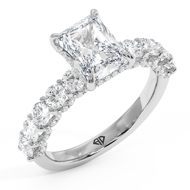 Platinum Elara Engagement Ring