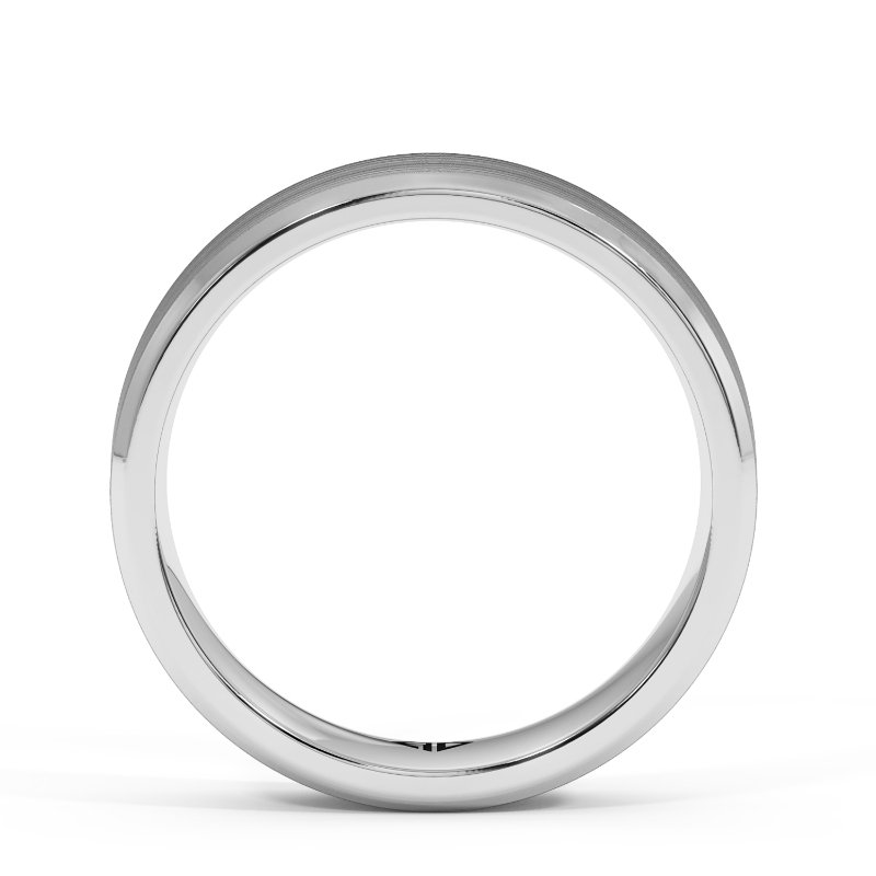 18K White Gold Apollo Wedding Band