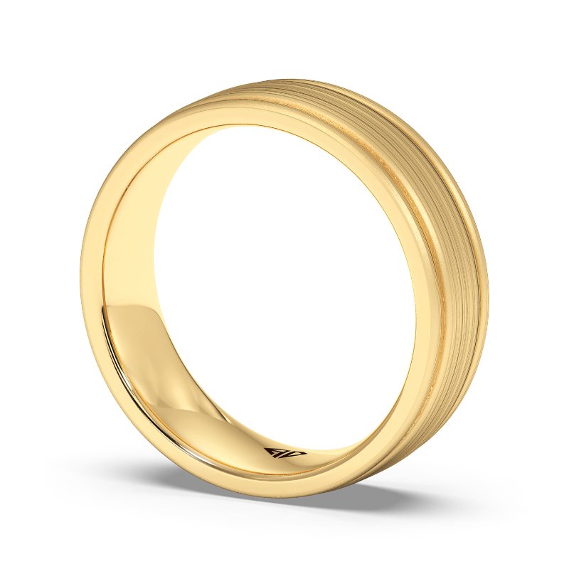 9K Yellow Gold Floyd Wedding Band