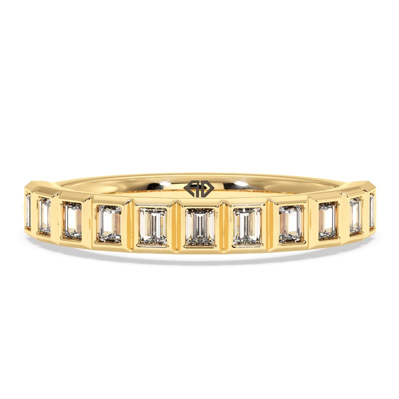 9K Yellow Gold Aphrodite Eternity Band