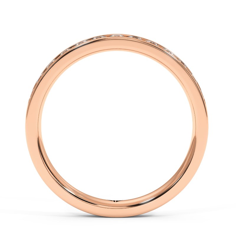 18K Rose Gold Liza Eternity Band