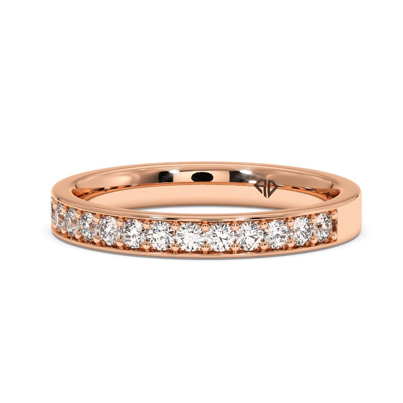 9K Rose Gold Natalia Eternity Band