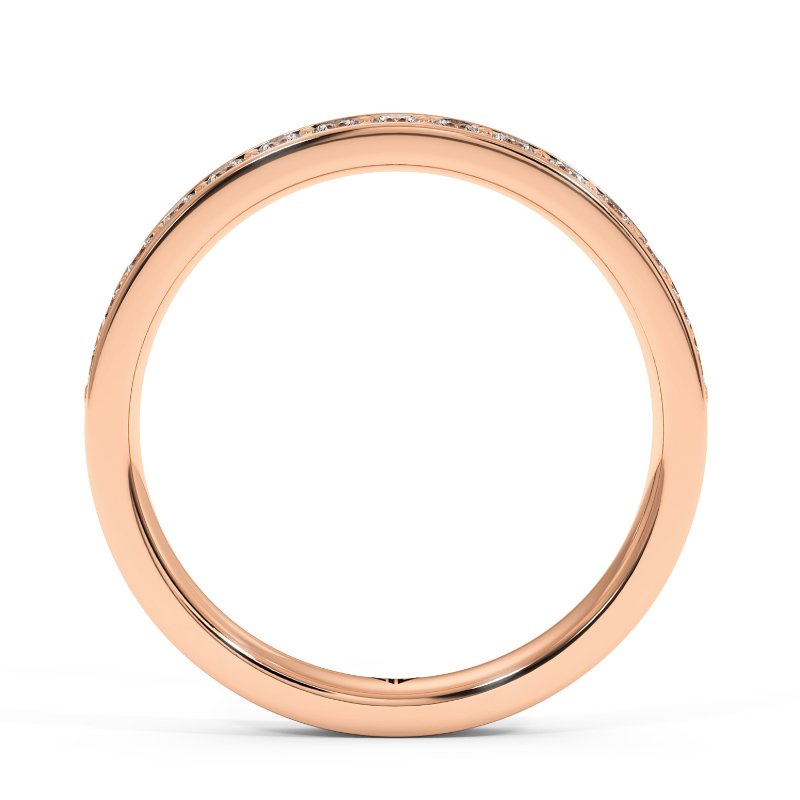 18K Rose Gold Natalia Eternity Band
