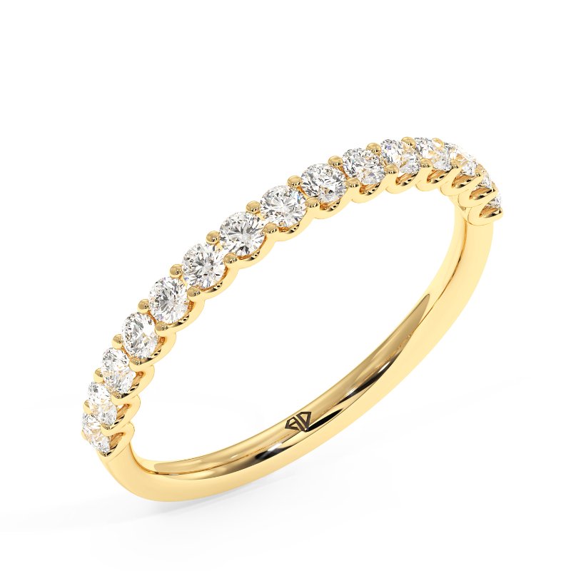 9K Yellow Gold Jemima Eternity Band