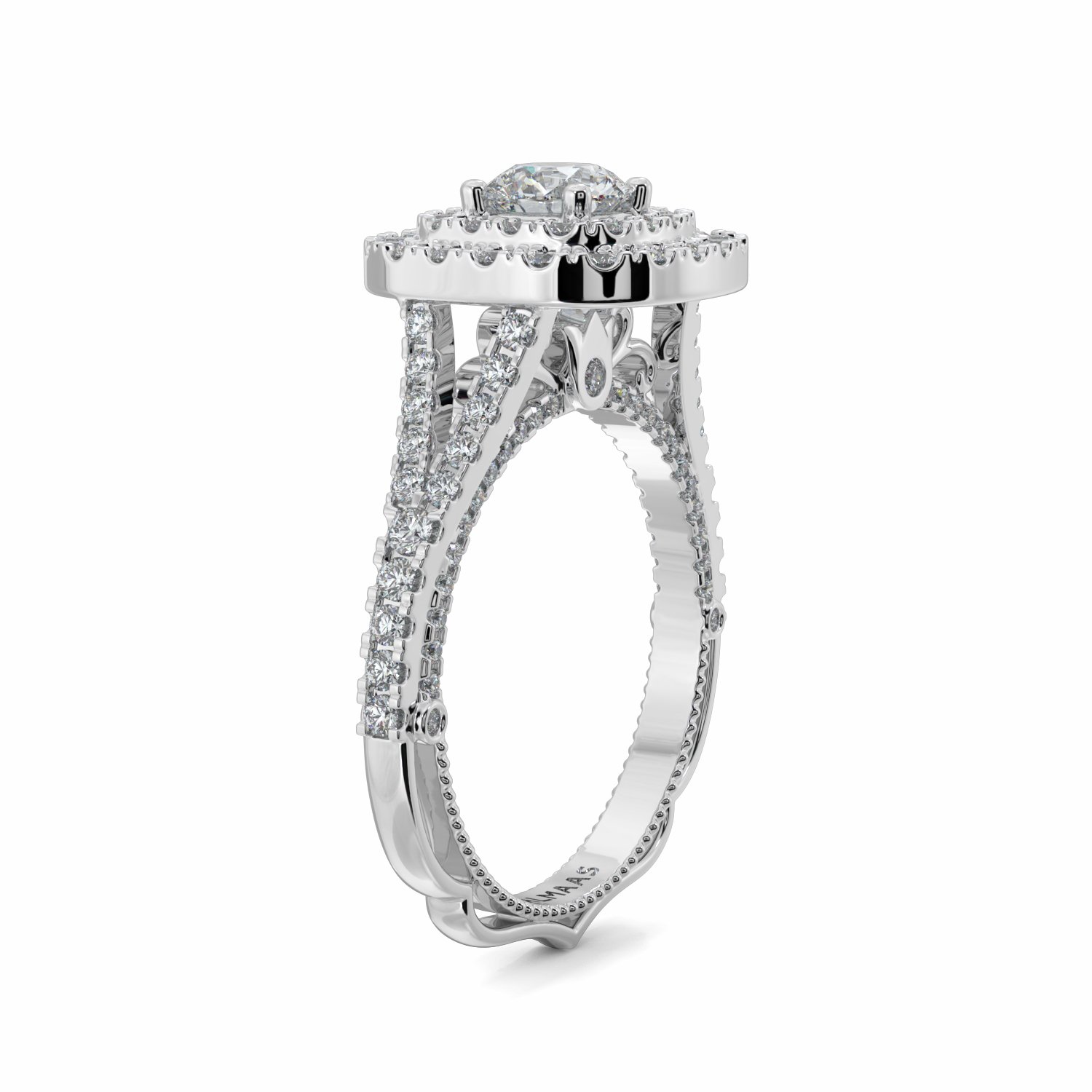 18K White Gold Jules Engagement Ring
