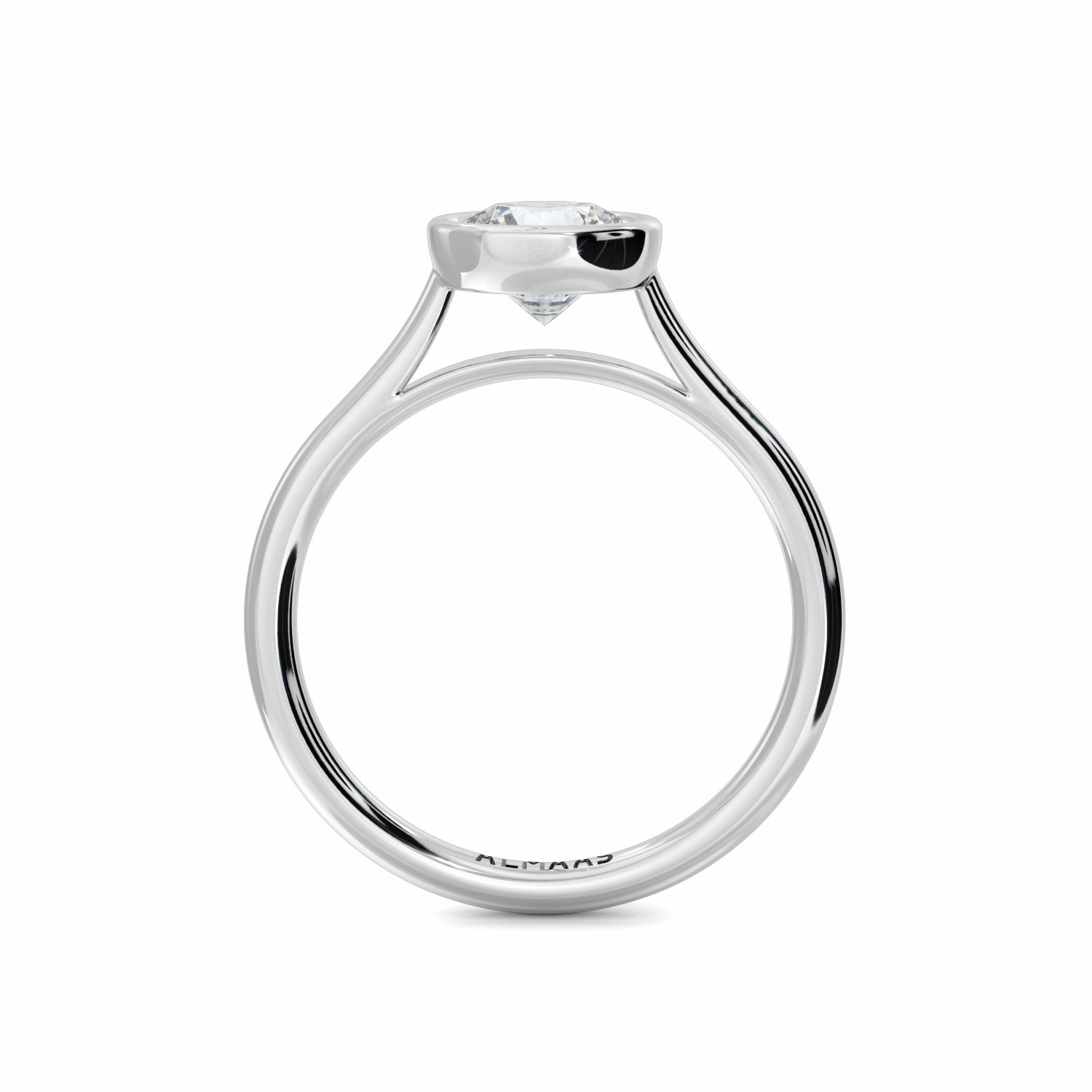 18K White Gold Sonia Diamond Soliataire Engagement Ring