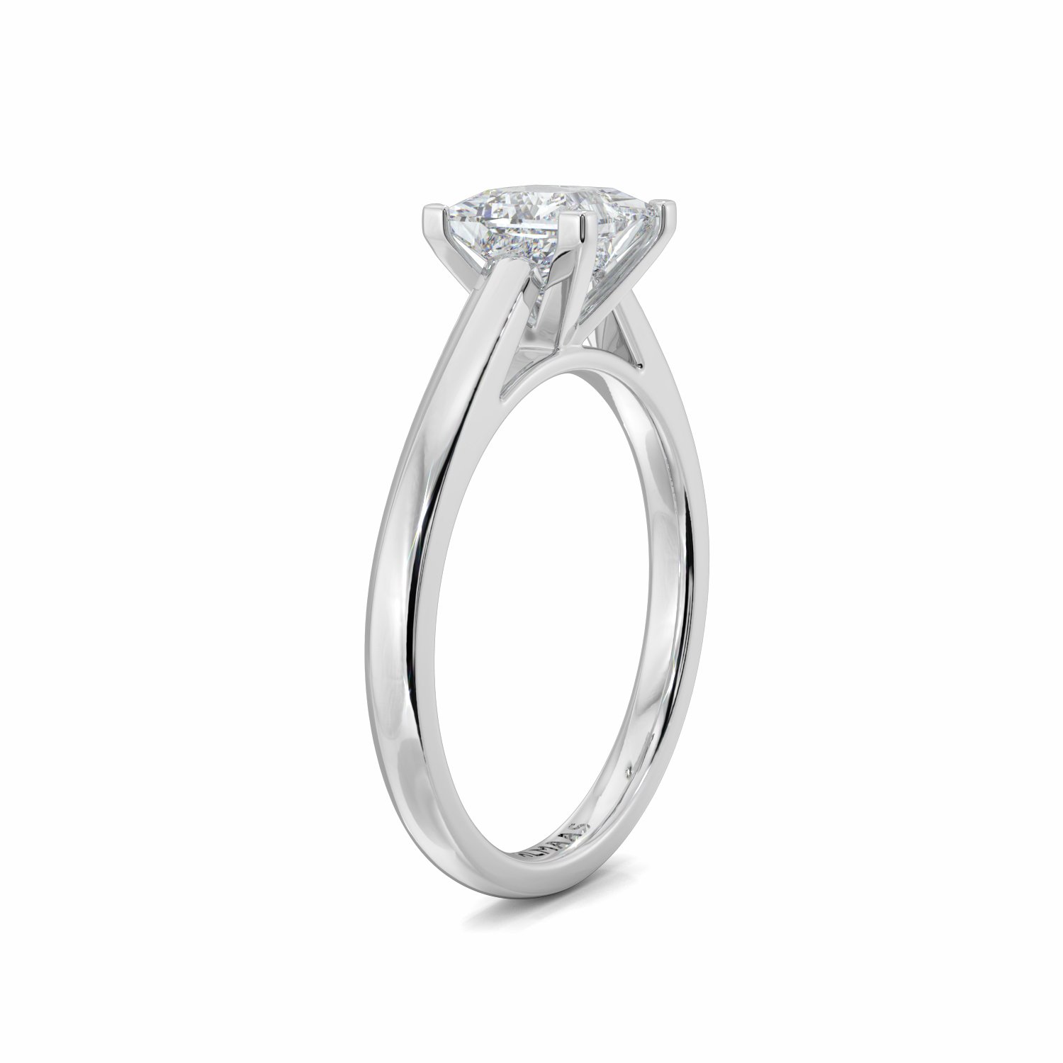 18K White Gold Kylie Engagement Ring