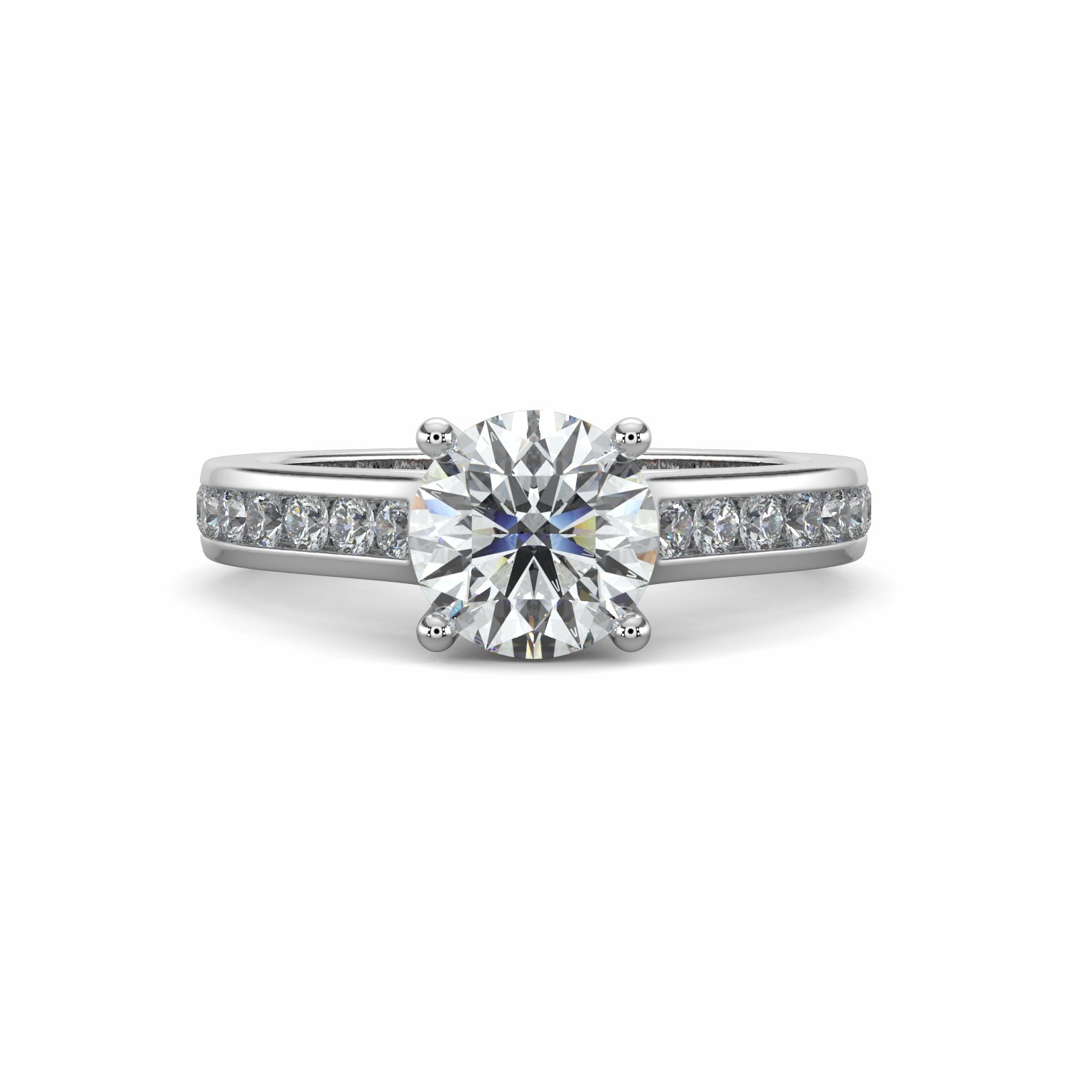 Platinum Vanessa Engagement Ring