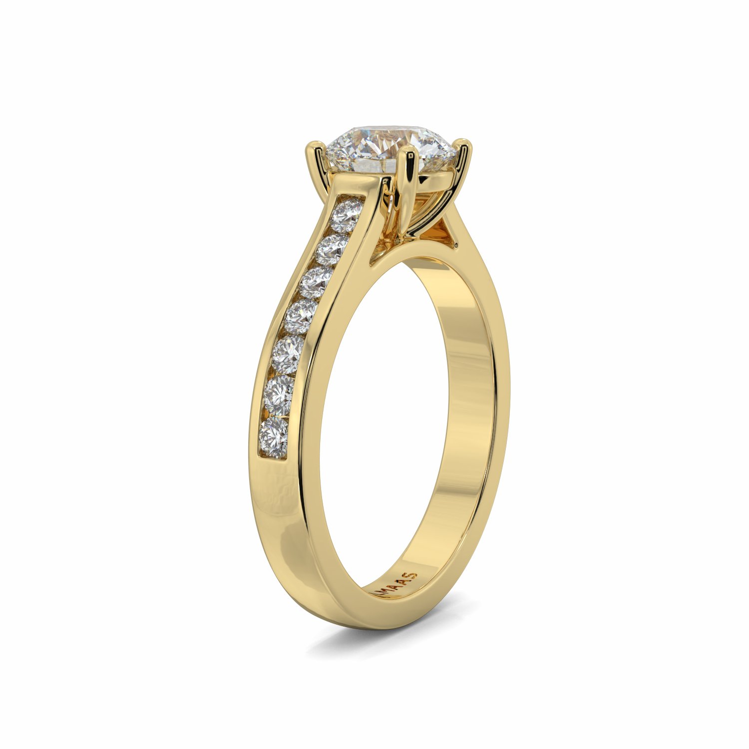 18K Yellow Gold Vanessa Engagement Ring