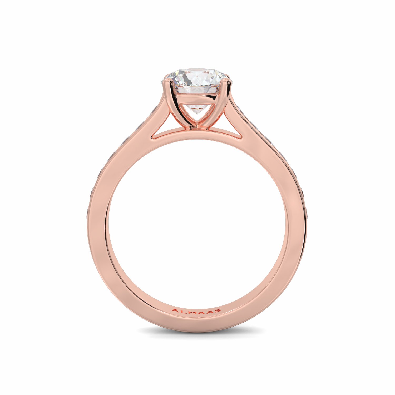 18K Rose Gold Vanessa Engagement Ring