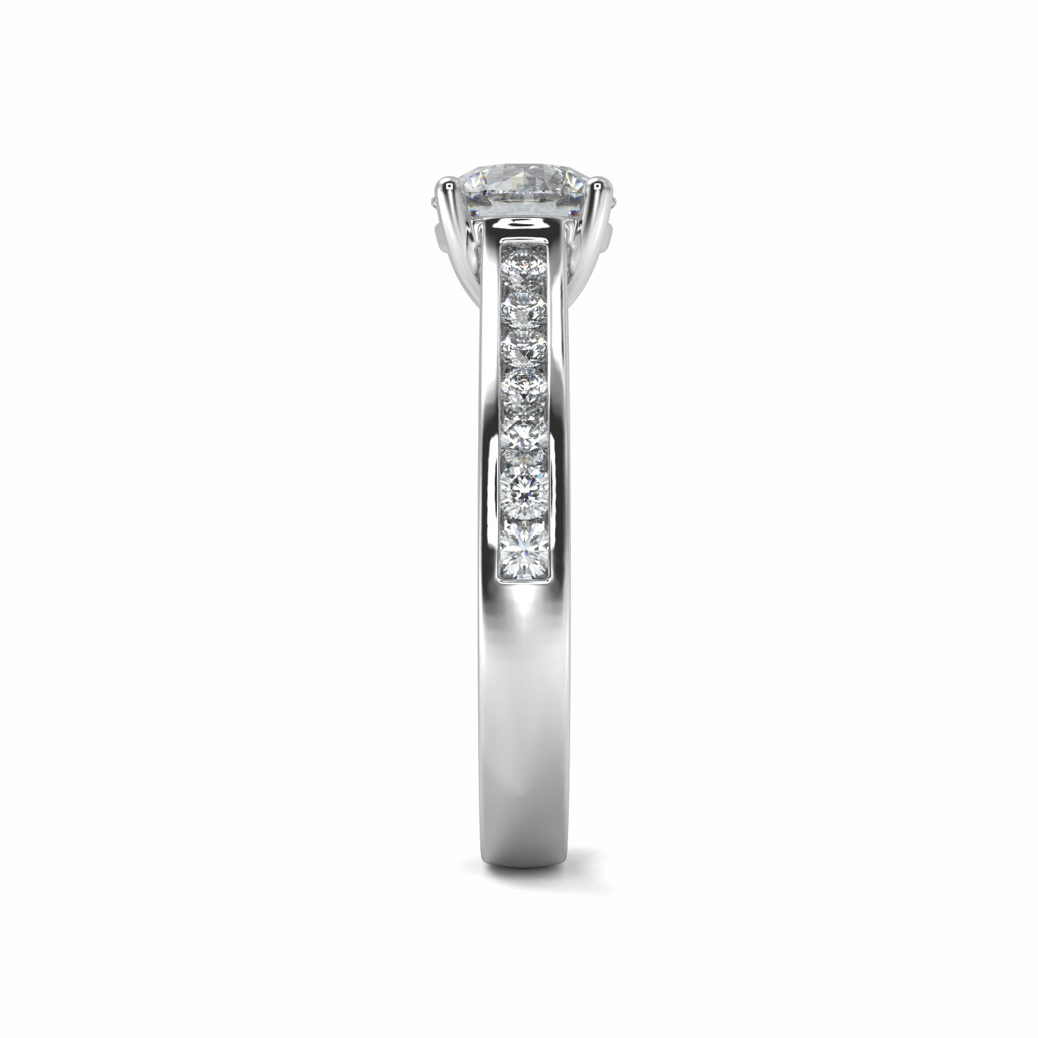 Platinum Vanessa Engagement Ring