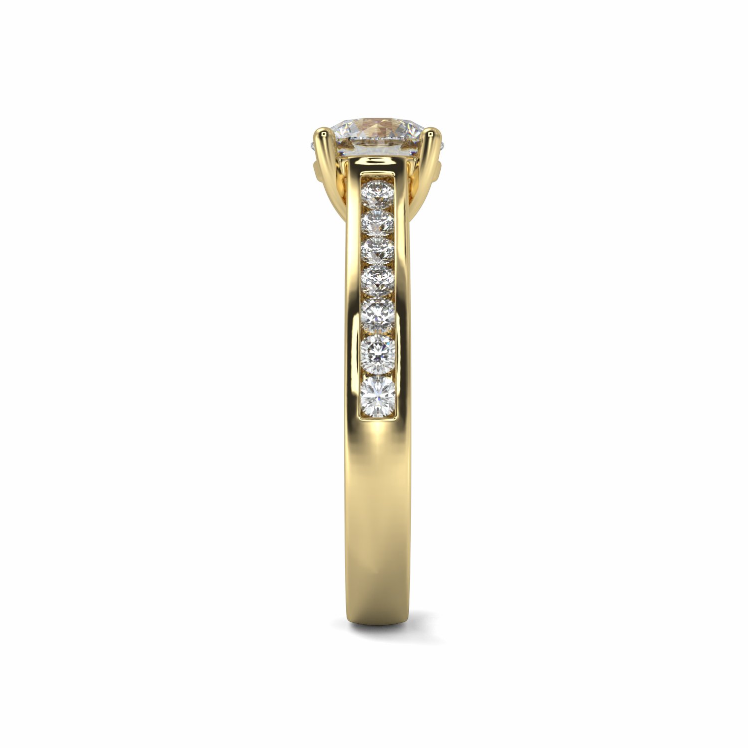 18K Yellow Gold Vanessa Engagement Ring