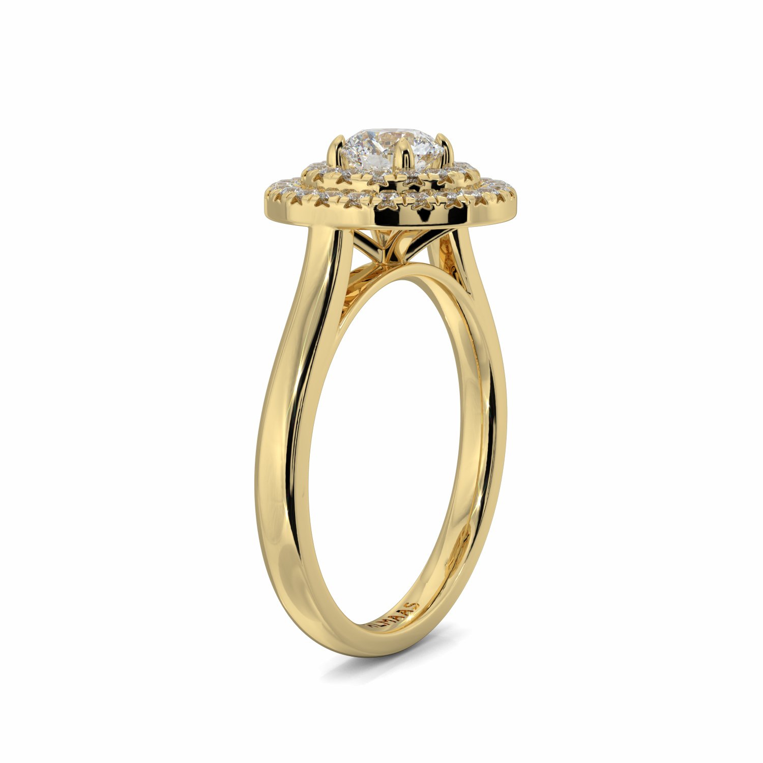 18K Yellow Gold Eleanor Engagement Ring