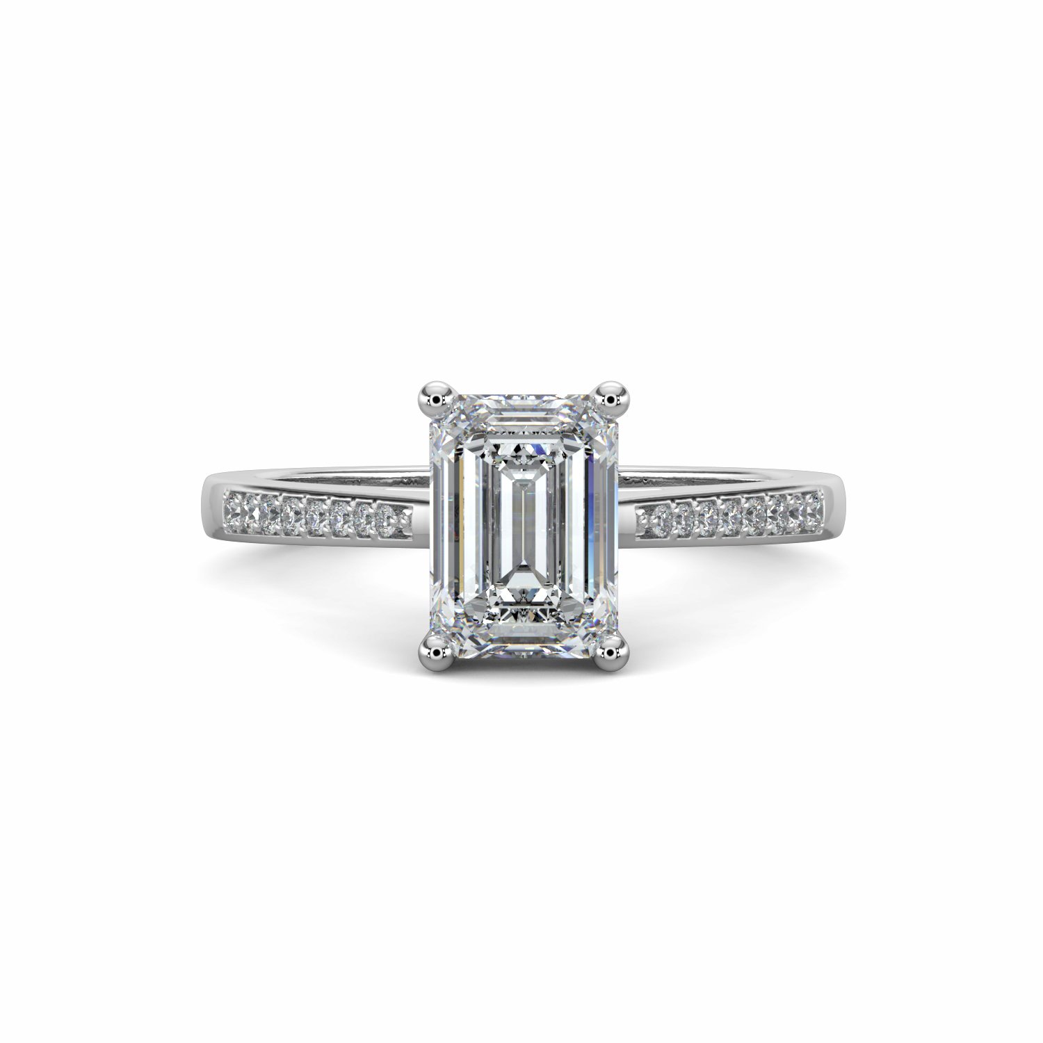 18K White Gold Kiara Engagement Ring