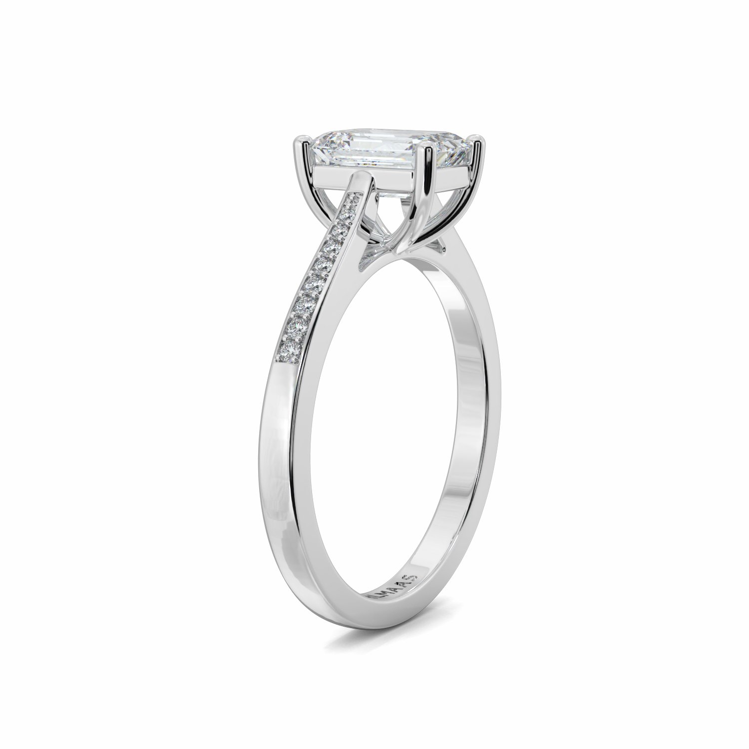 18K White Gold Kiara Engagement Ring