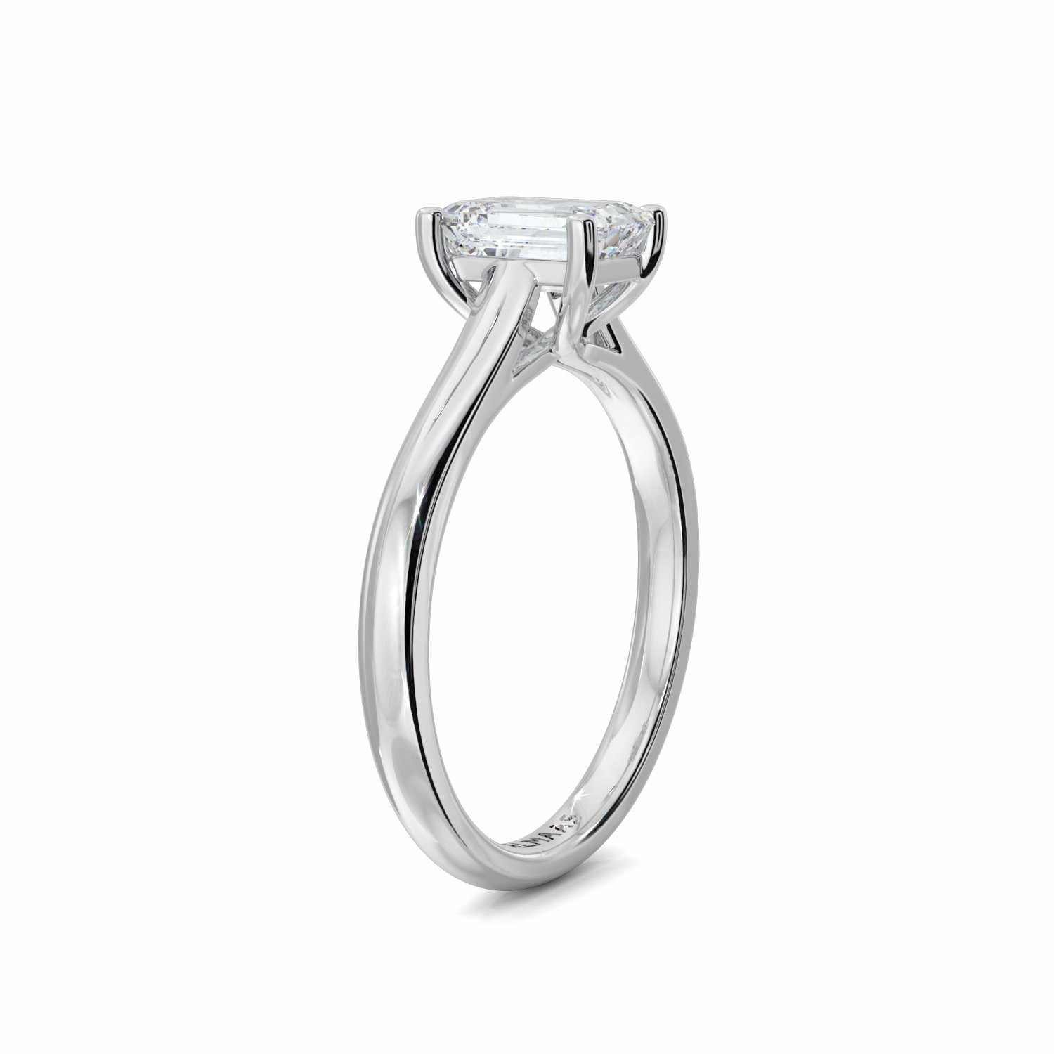 18K White Gold Indiyah Engagement Ring