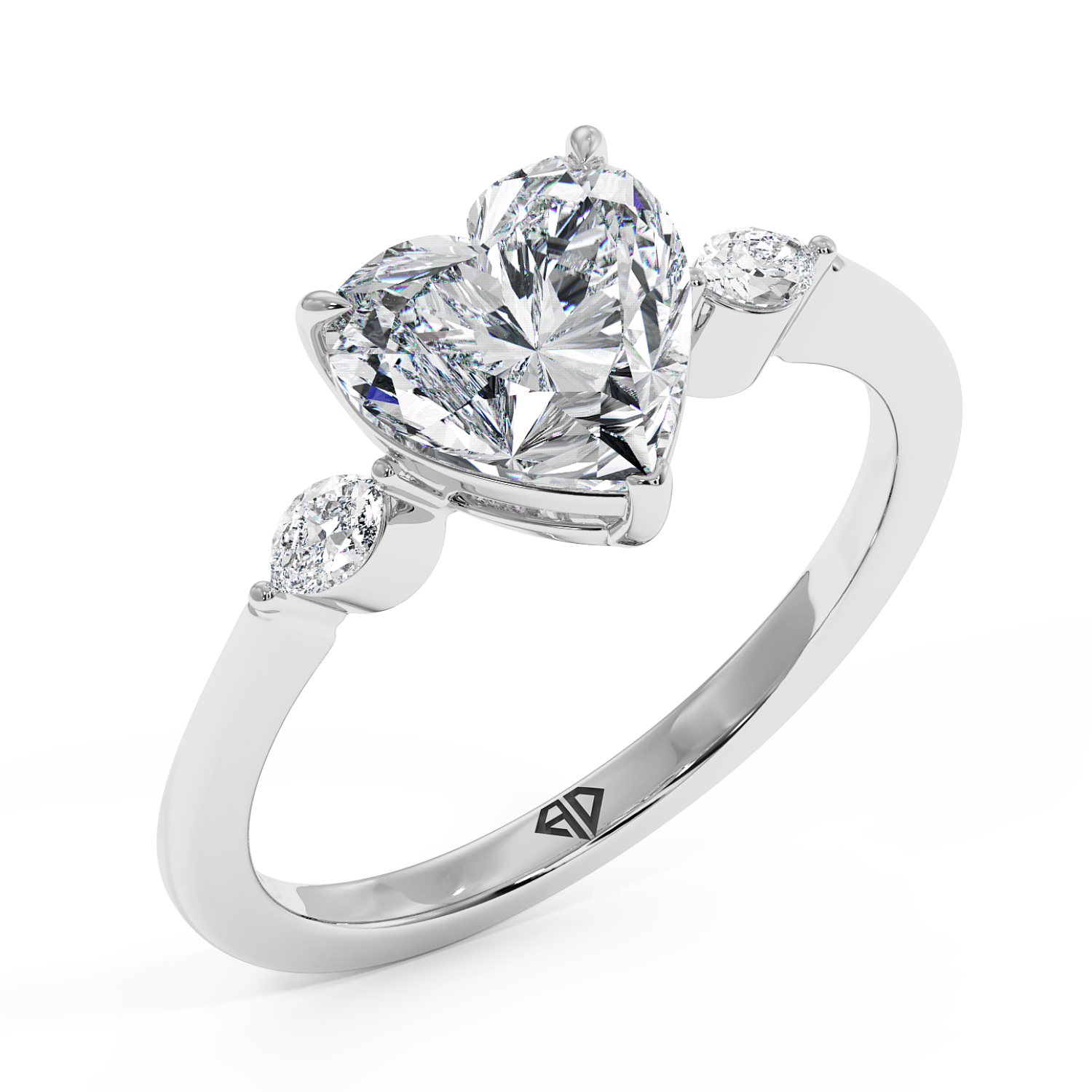 Platinum Montana Engagement Ring