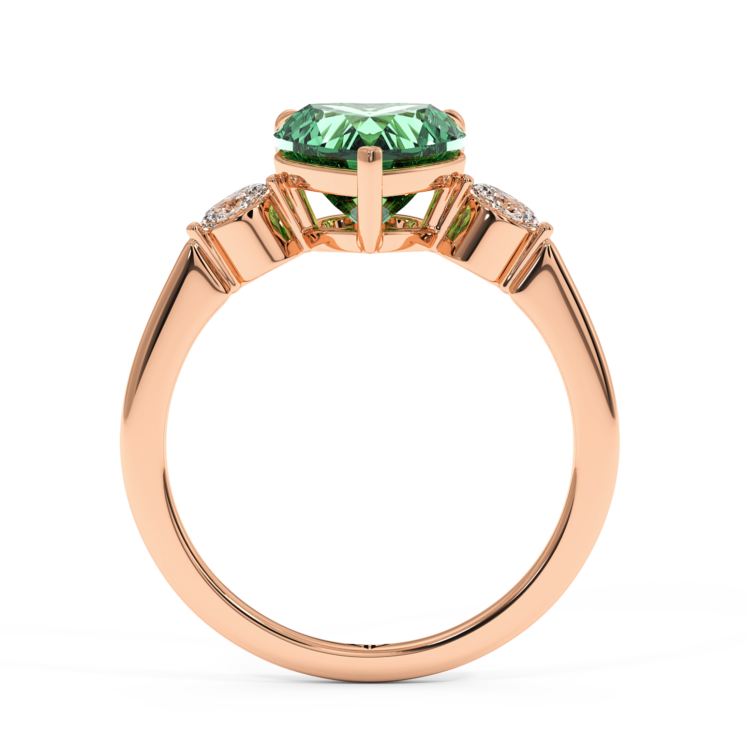 18K Rose Gold Montana Engagement Ring